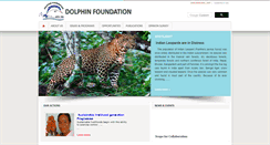 Desktop Screenshot of dolphinasia.org